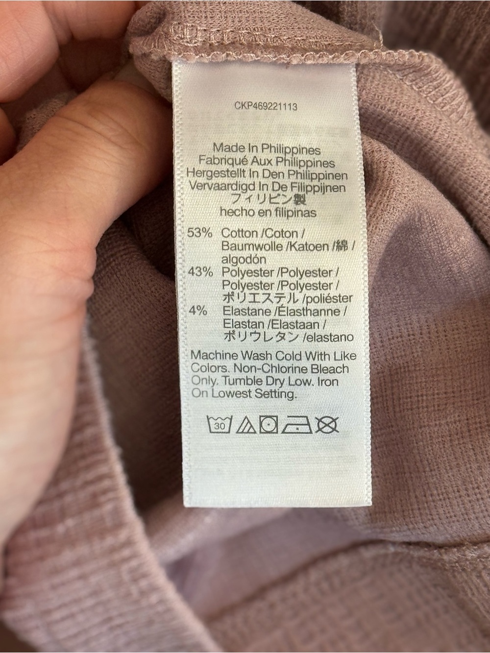 Madewell Mauve Textured Wrap Dress Size XXS - Picture 7 of 7